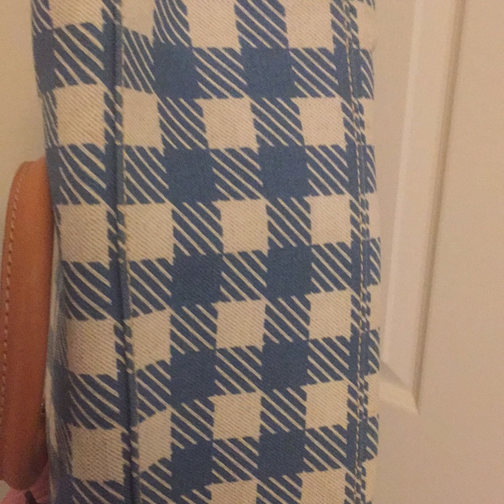 Dooney and Bourke Gingham Purse - Picture 3 of 11